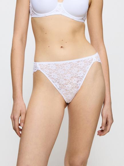 Triumph Amourette High Leg Tai Knickers, White