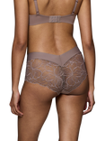 Triumph Illusion Lace Shorty Briefs, Pigeon Grey