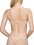Triumph Body Make-Up Illusion Lace Balconette Bra, Nude Beige