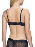 Triumph Body Make-Up Illusion Lace Balconette Bra, Black