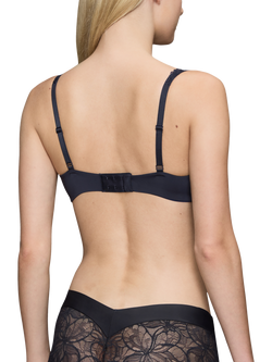 Triumph Body Make-Up Illusion Lace Balconette Bra - view 2, Black