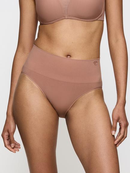 Triumph Soft Sculpt Bandeau Maxi Brief, Almond