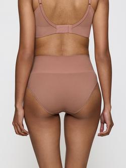 Triumph Soft Sculpt Bandeau Maxi Brief - view 2, Almond
