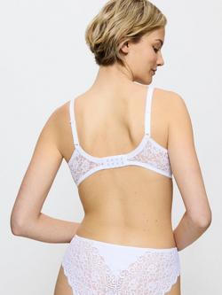 Triumph Amourette Underwired Padded Spacer Bra - view 2, White