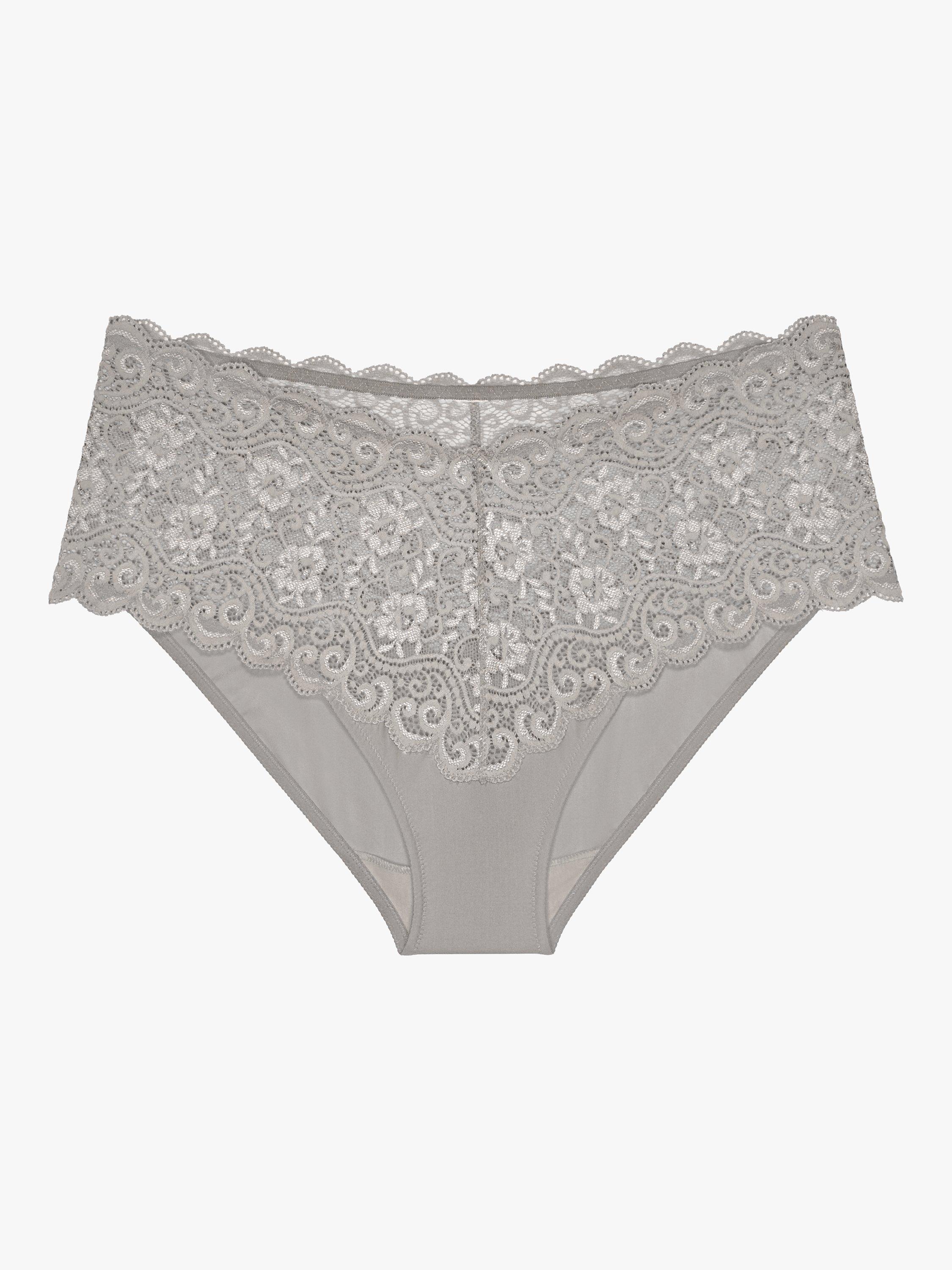 Product image 5 of 5, which shows Triumph Amourette 300 Maxi Lace Briefs, Silent Grey, 8