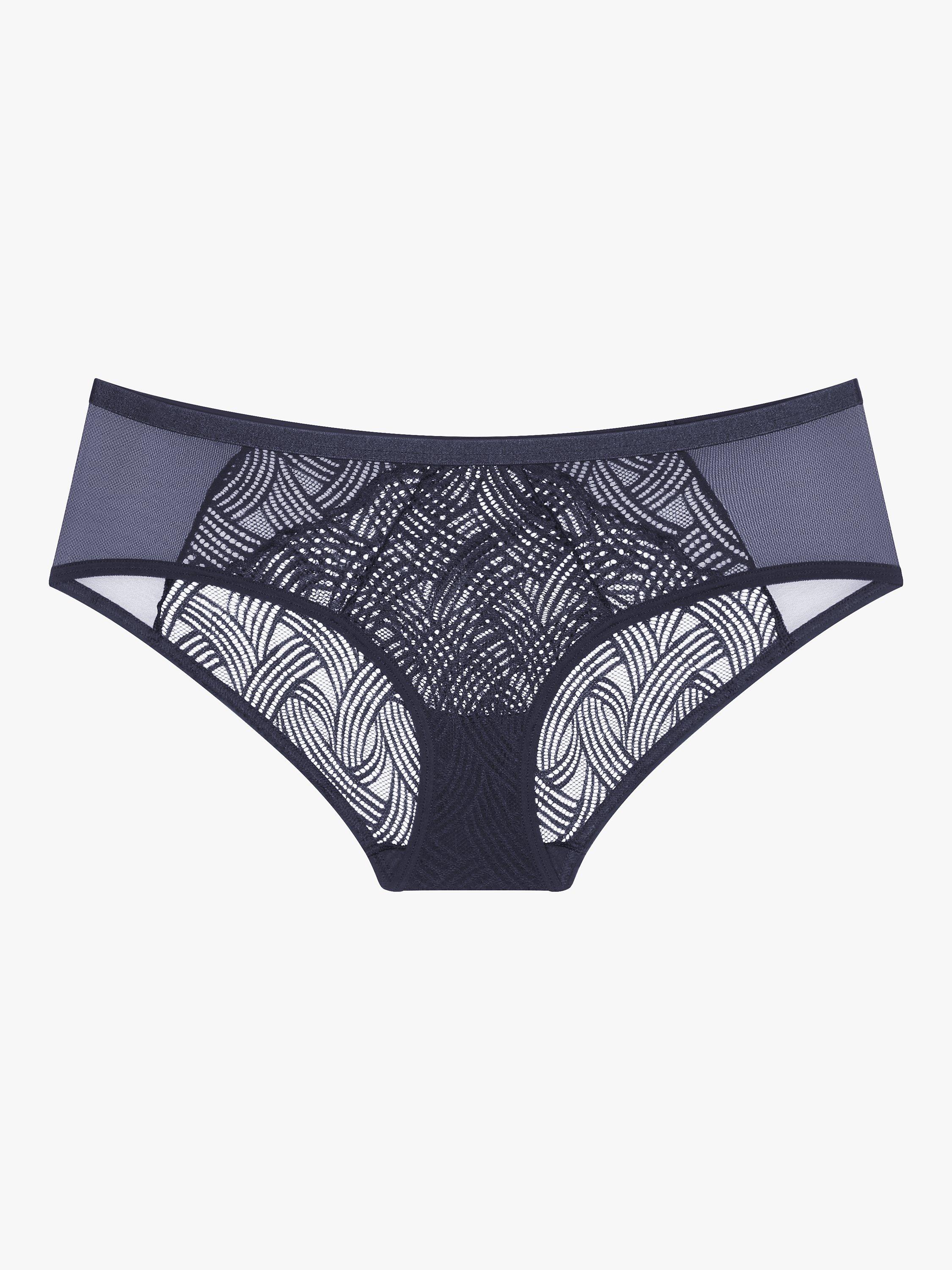 Product image 5 of 5, which shows Triumph Delightful Spotlight Hipster Knickers, Dark Blue, 18