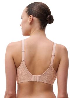 Chantelle C Jolie Non Wired T-Shirt Bra - view 2, Dusky Pink