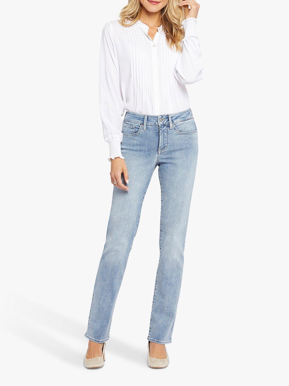 Product image 4 of 6, which shows NYDJ Tall Marilyn Straight Cut Jeans, Haley, 4L