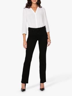 NYDJ Tall Marilyn Straight Cut Jeans, Black