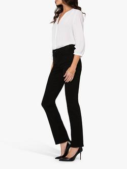 NYDJ Tall Marilyn Straight Cut Jeans - view 2, Black