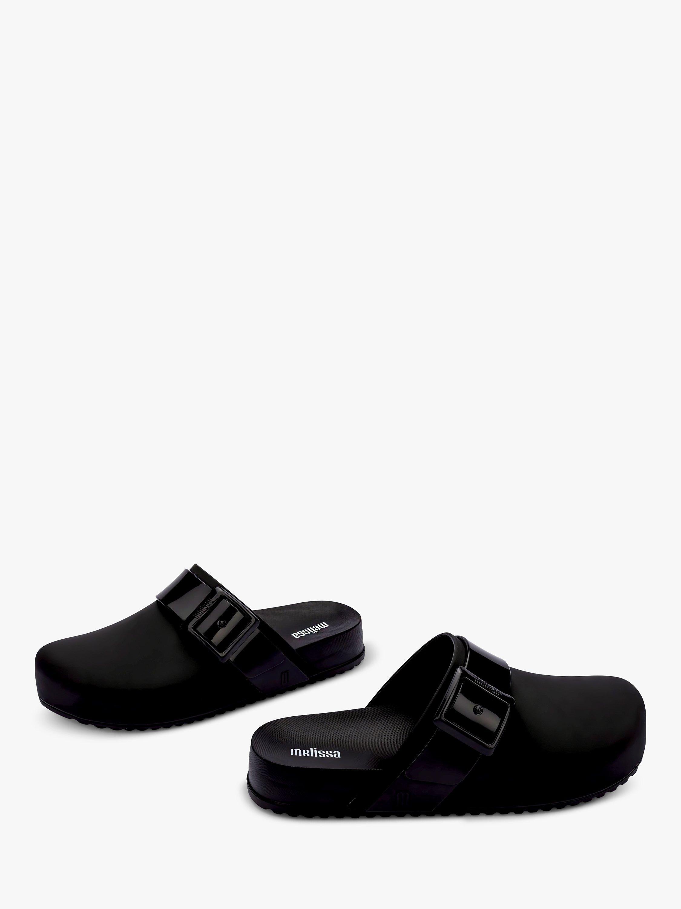 Product image 2 of 3, which shows Melissa Cozy Clogs, Black, 3