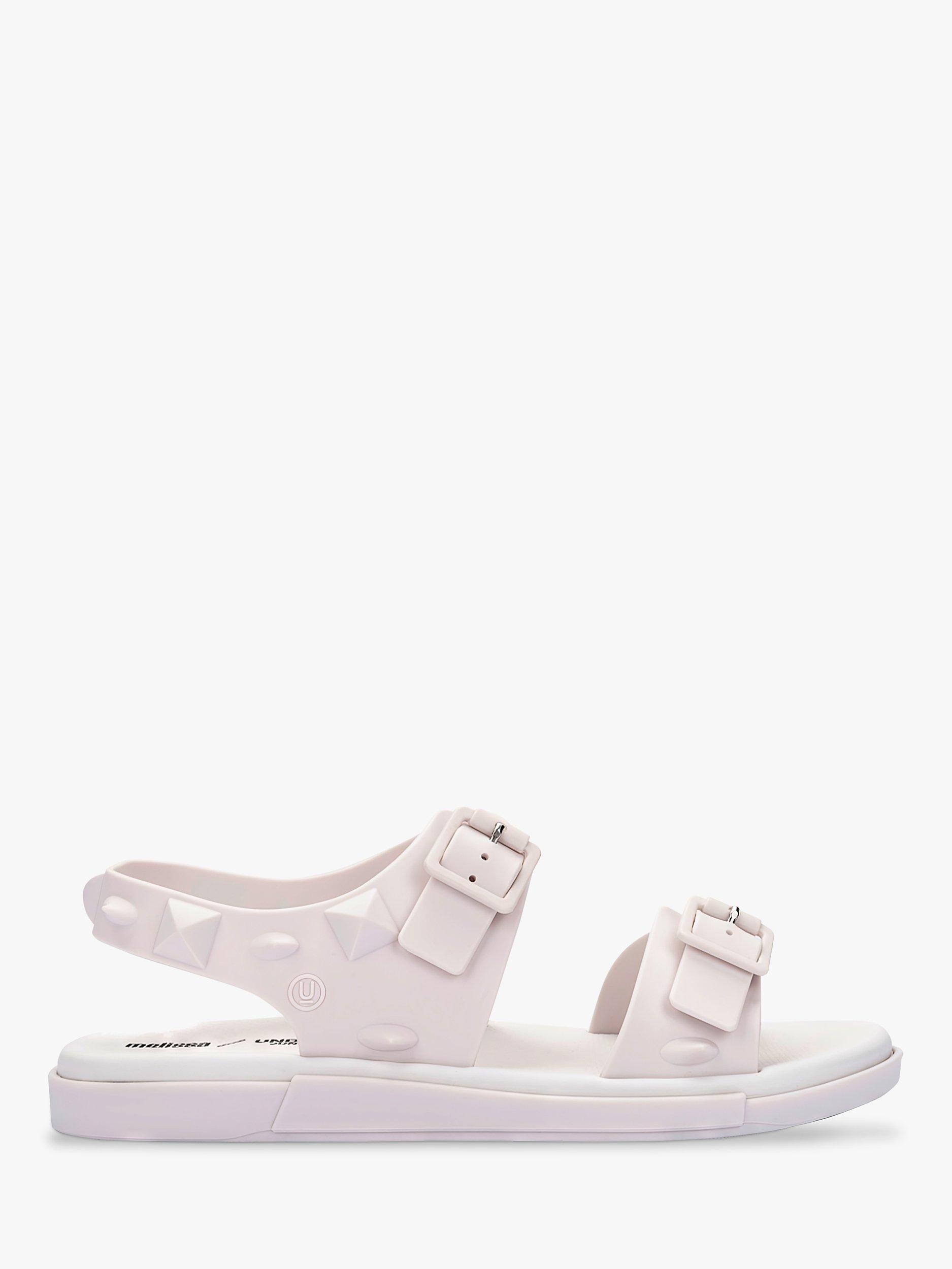 Product image 1 of 5, which shows Melissa Spikes Sandals, White, 3