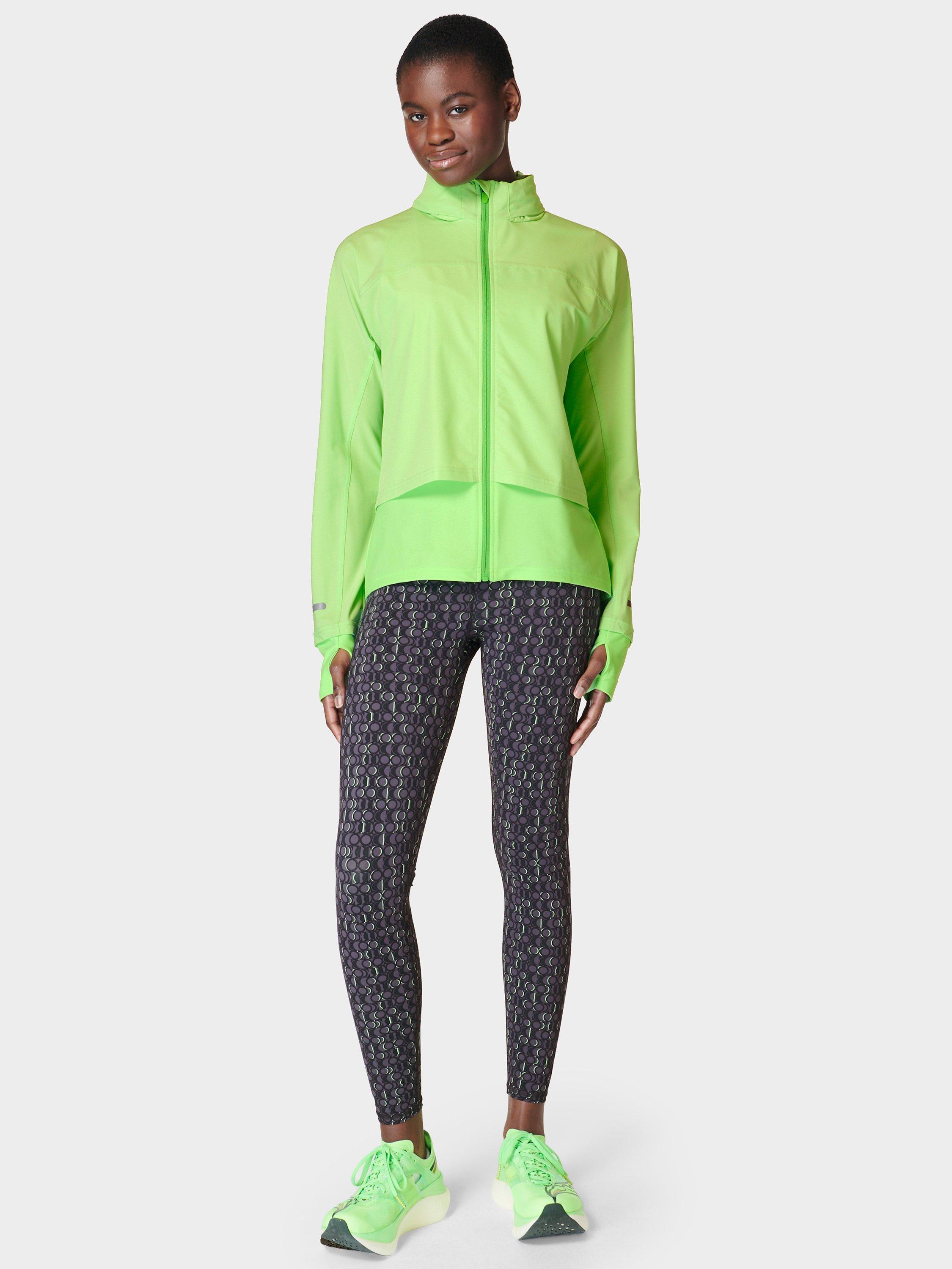 Sweaty Betty Fast Track Running Jacket, Zest Green, XS