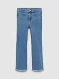 Mango Kids' Trumpet Jeans, Mid Blue