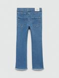 Mango Kids' Trumpet Jeans, Mid Blue