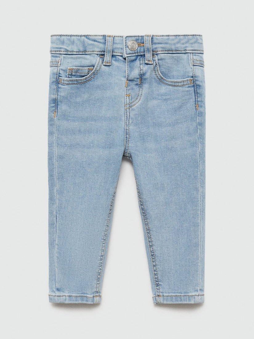 Mango Baby Elena Jeans, Open Blue