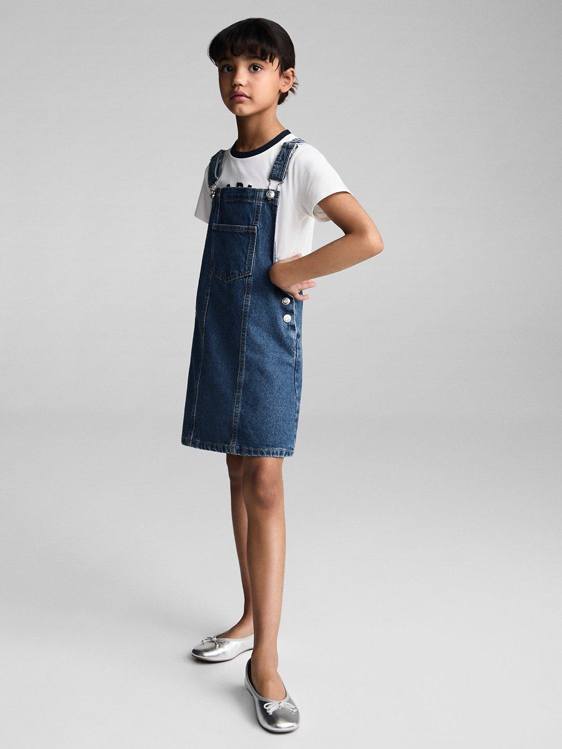 Mango dungaree dress shop