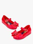 Melissa Kids' Sweet Love Disney Princess Snow White Slip On Ballet Flats , Red