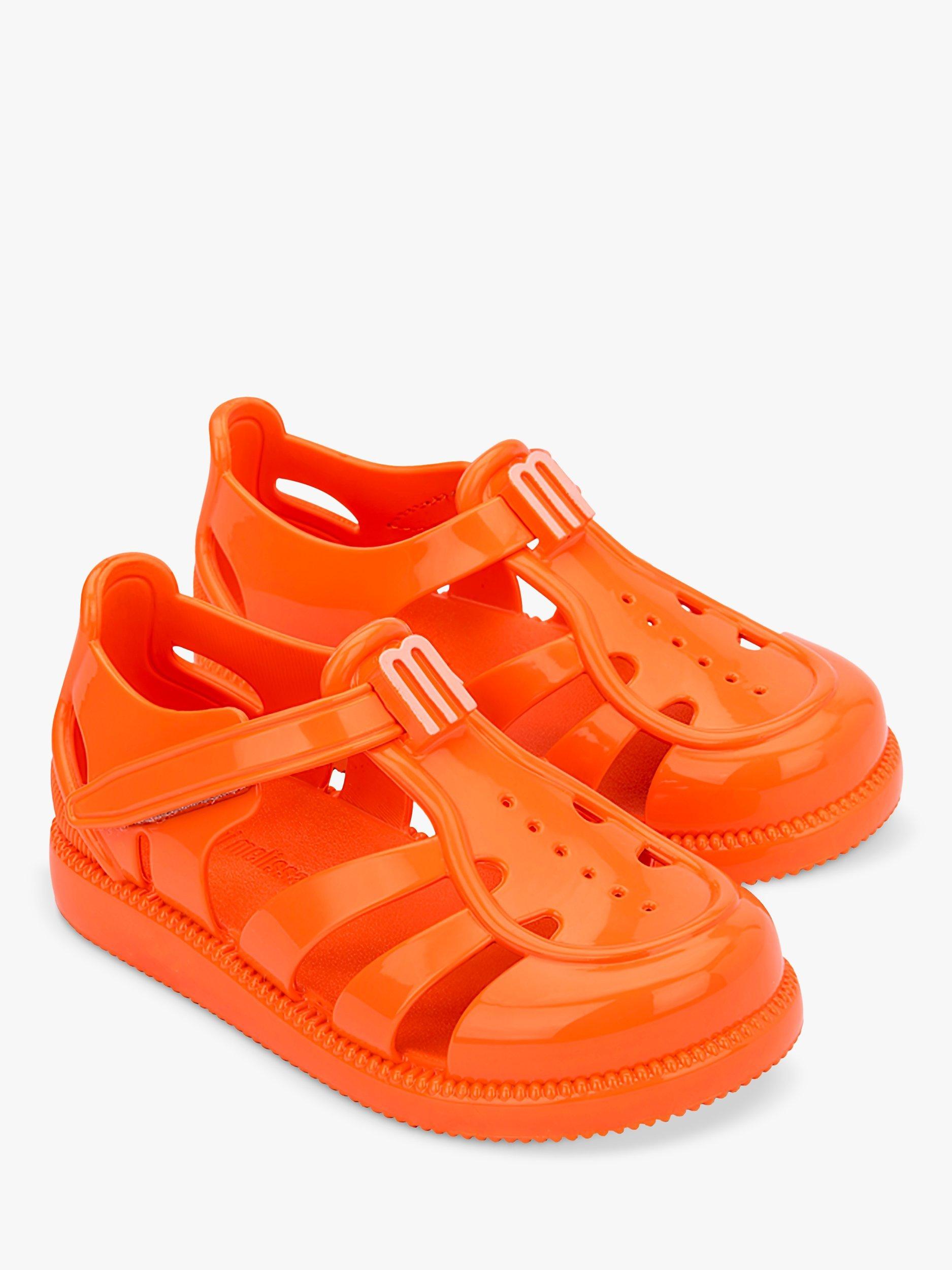 Product image 4 of 4, which shows Melissa Kids' Jelly Sandals, Orange, 4 Jnr