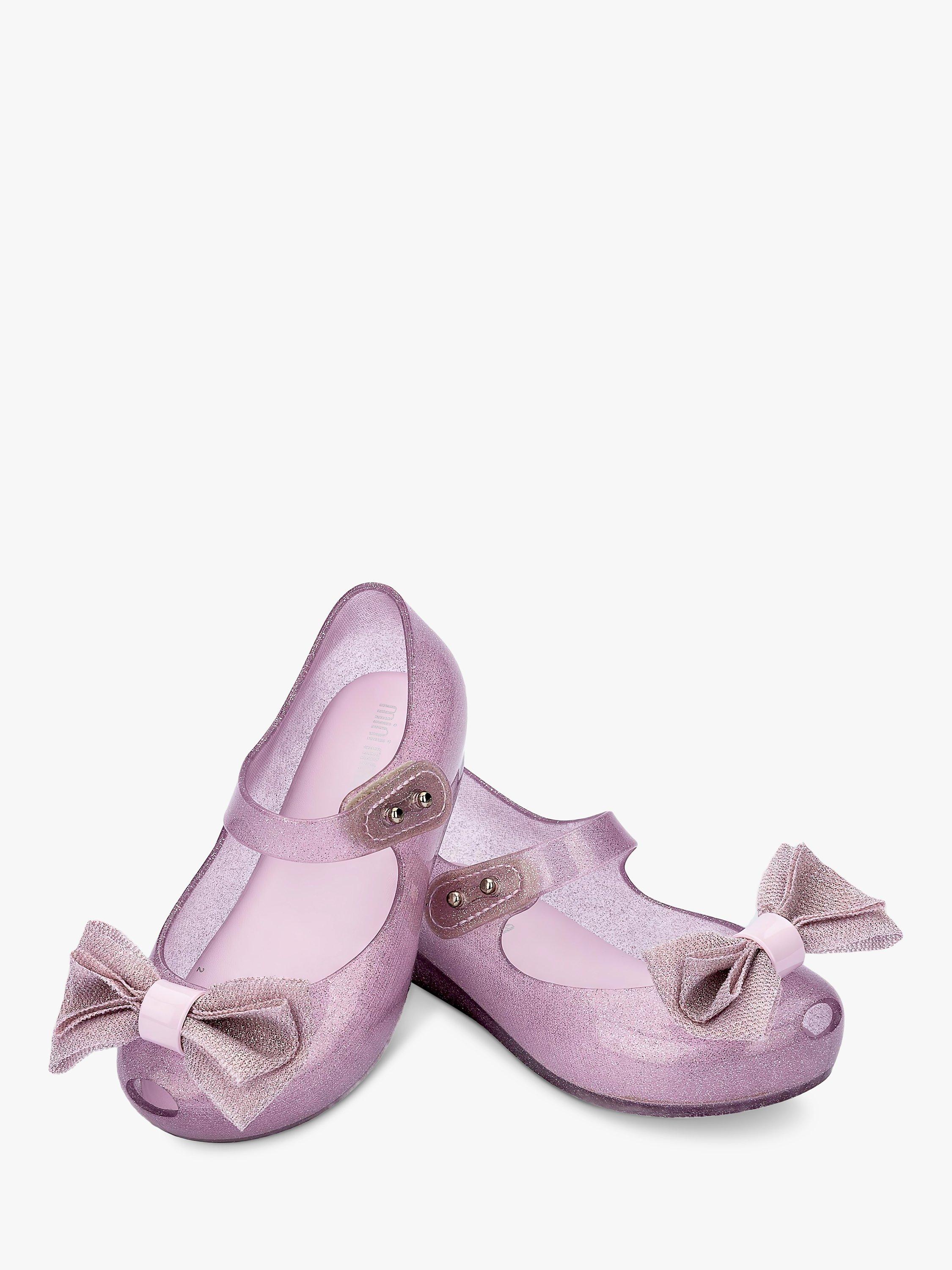 Product image 2 of 3, which shows Melissa Kids' Ultragirl Sweet Ballet Flats, Pink, 4 Jnr
