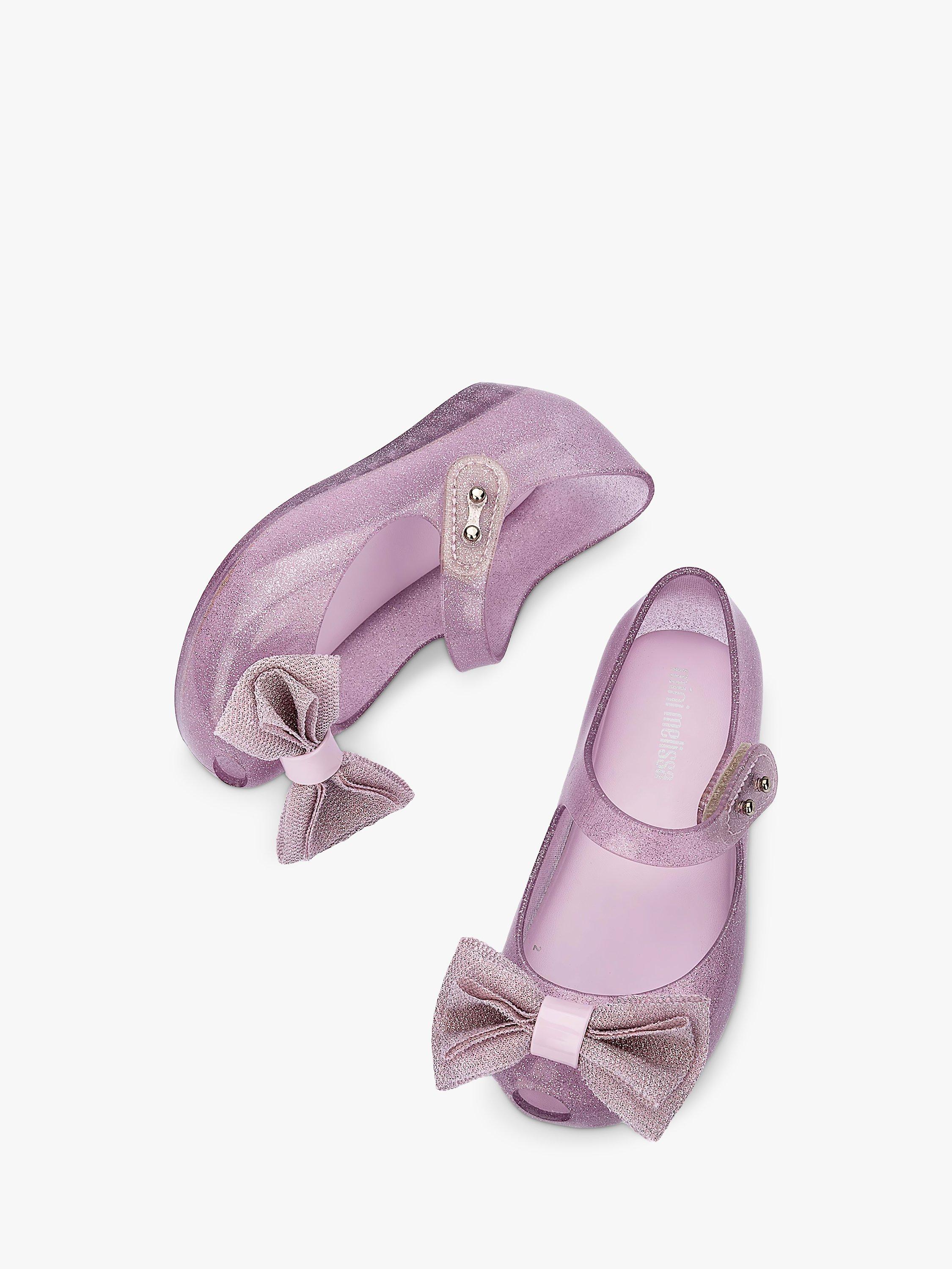 Product image 3 of 3, which shows Melissa Kids' Ultragirl Sweet Ballet Flats, Pink, 4 Jnr