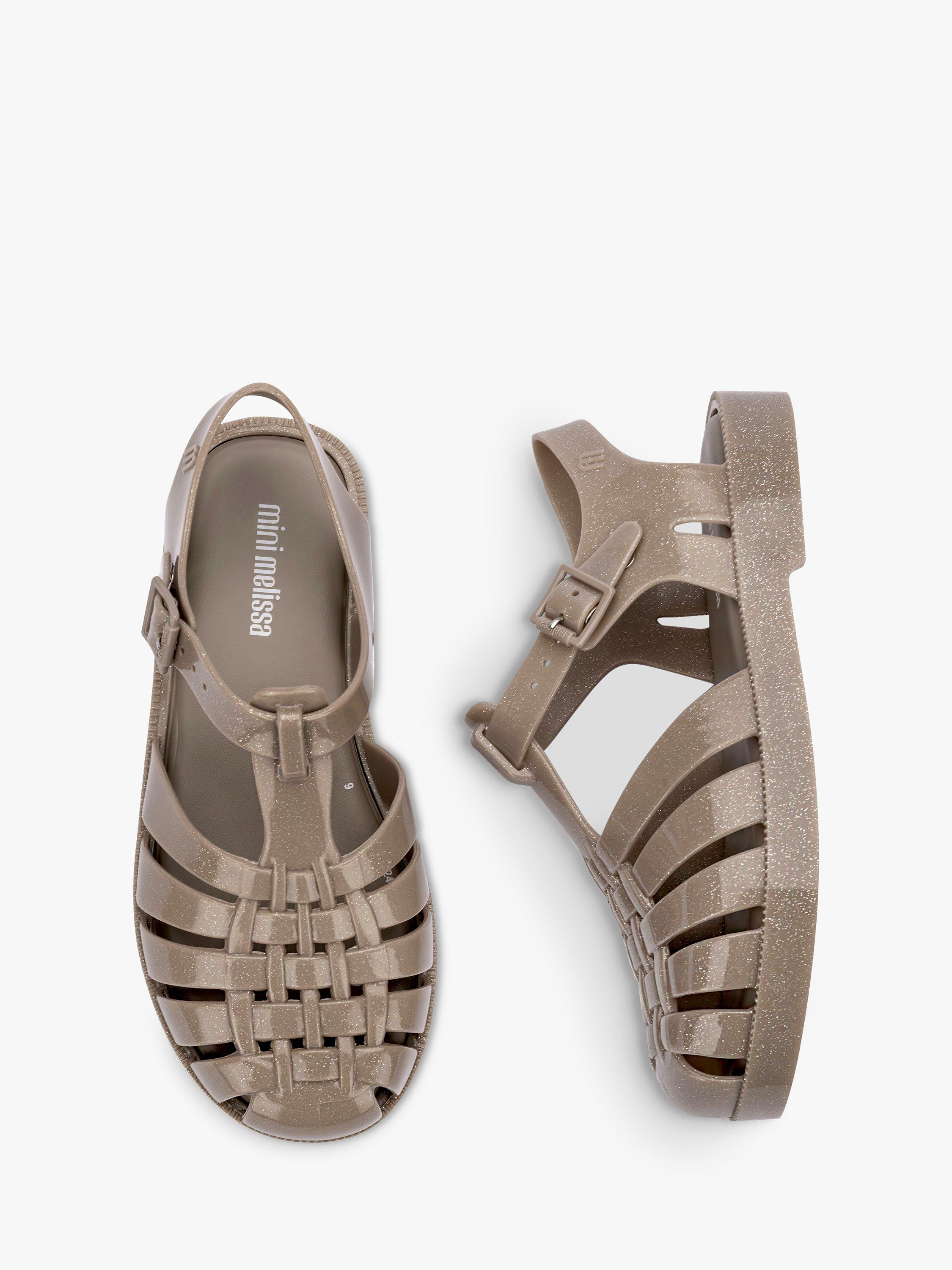 Product image 3 of 3, which shows Melissa Kids' Jelly Shoes, Glitter, 10 Jnr