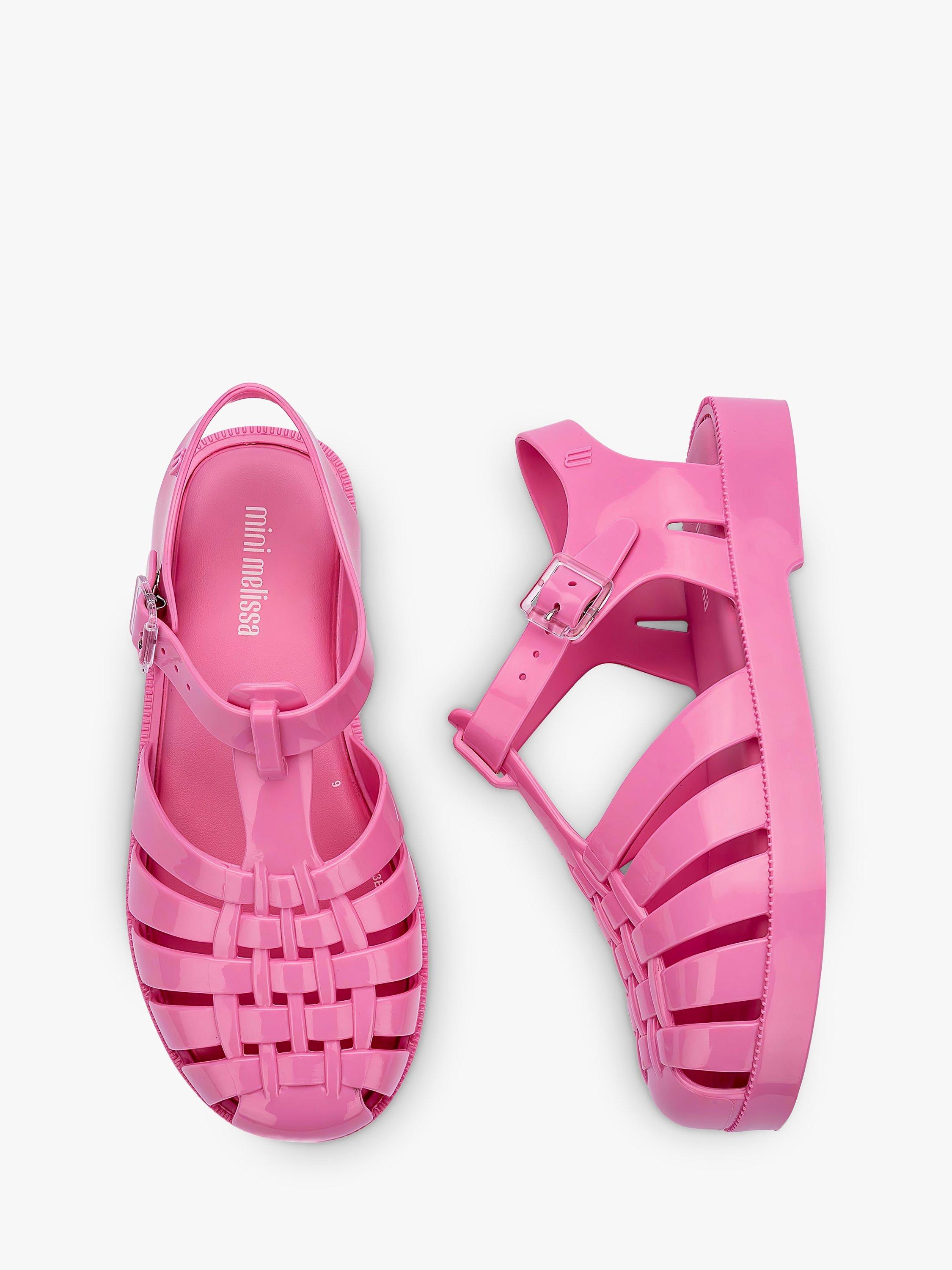 Product image 3 of 3, which shows Melissa Kids' Jelly Shoes, Pink, 10 Jnr