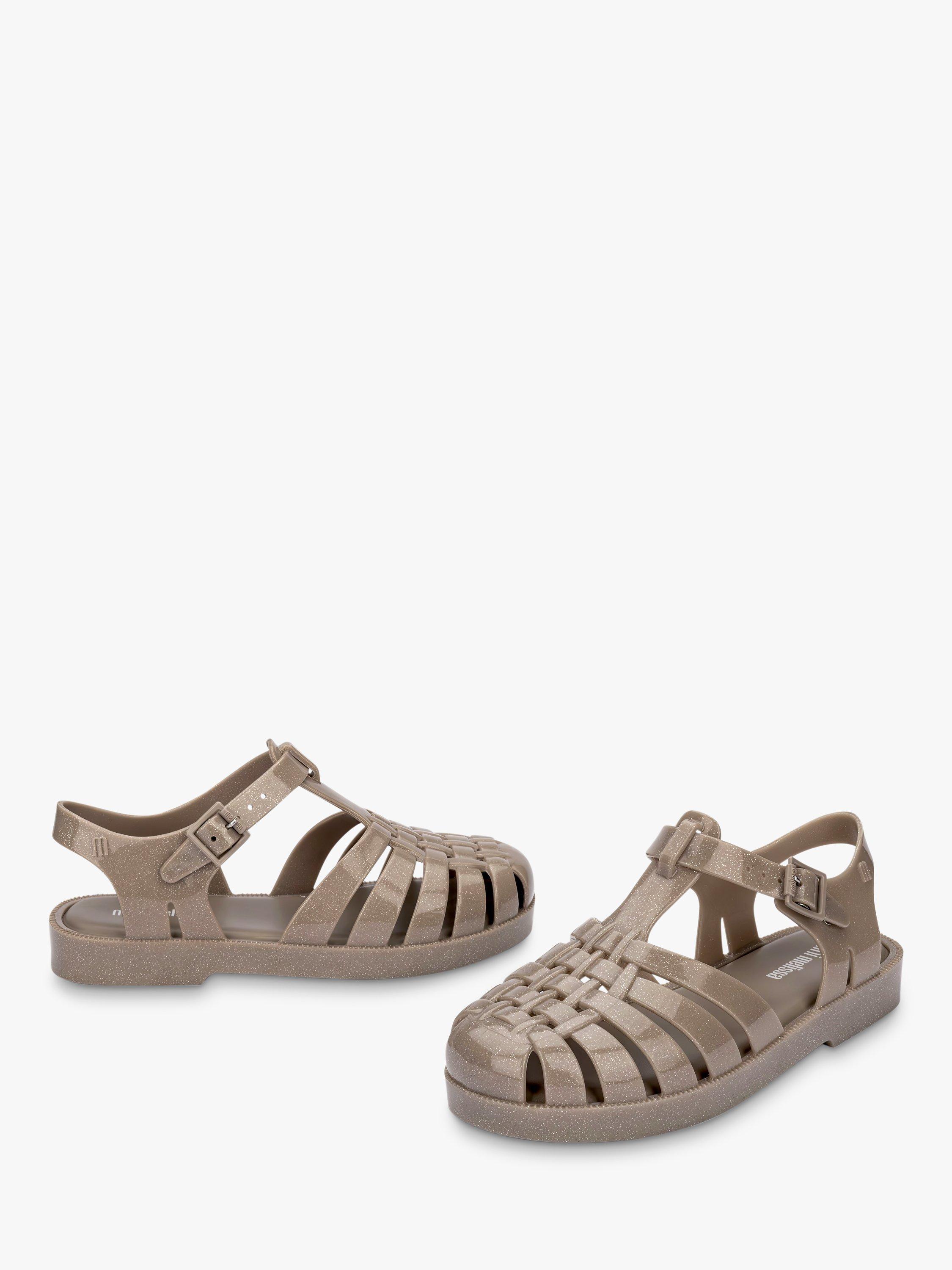 Product image 2 of 3, which shows Melissa Kids' Jelly Shoes, Beige, 4 Jnr