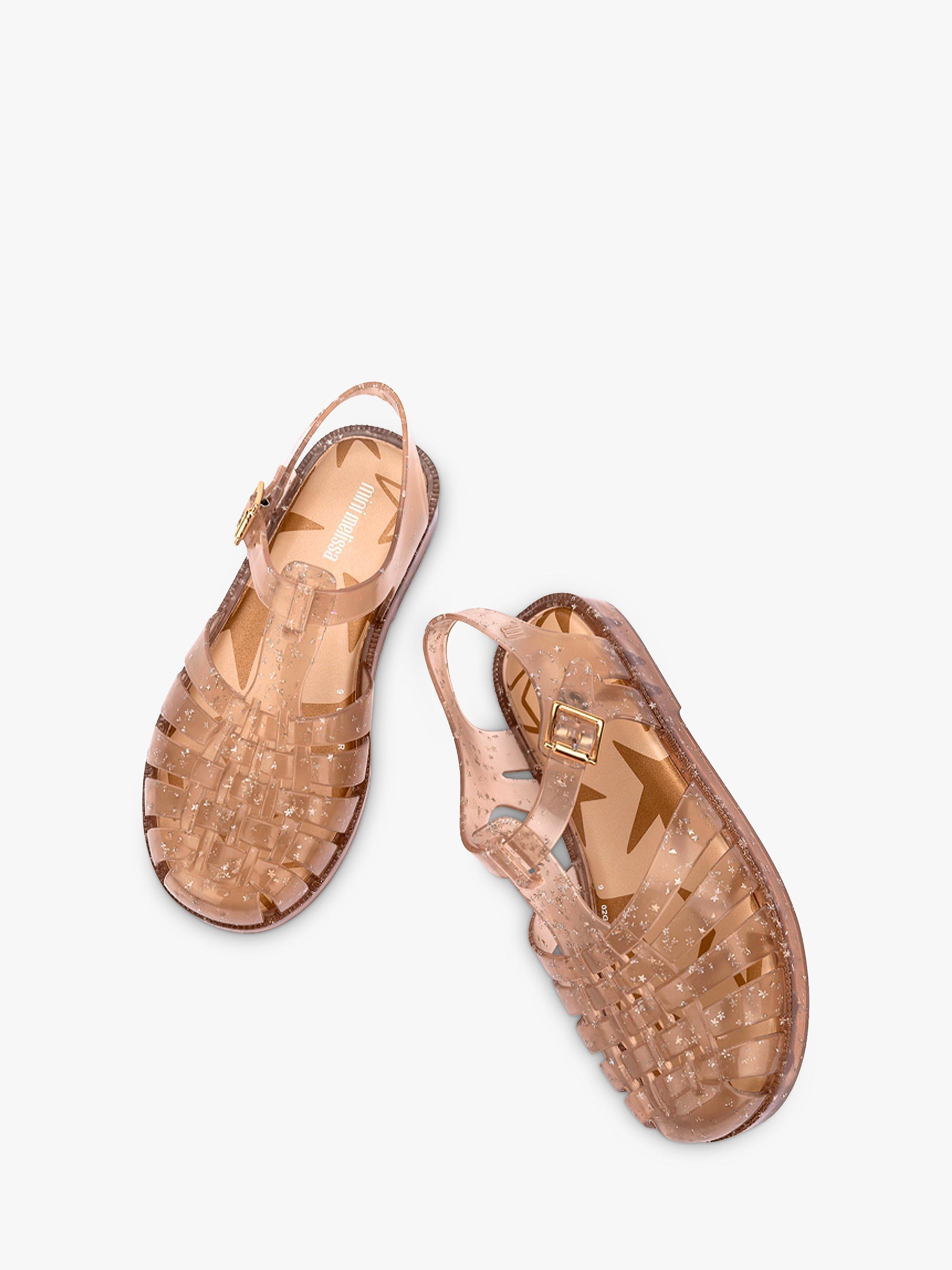 Melissa Kids' Jelly Shoes, Beige, 10 Jnr