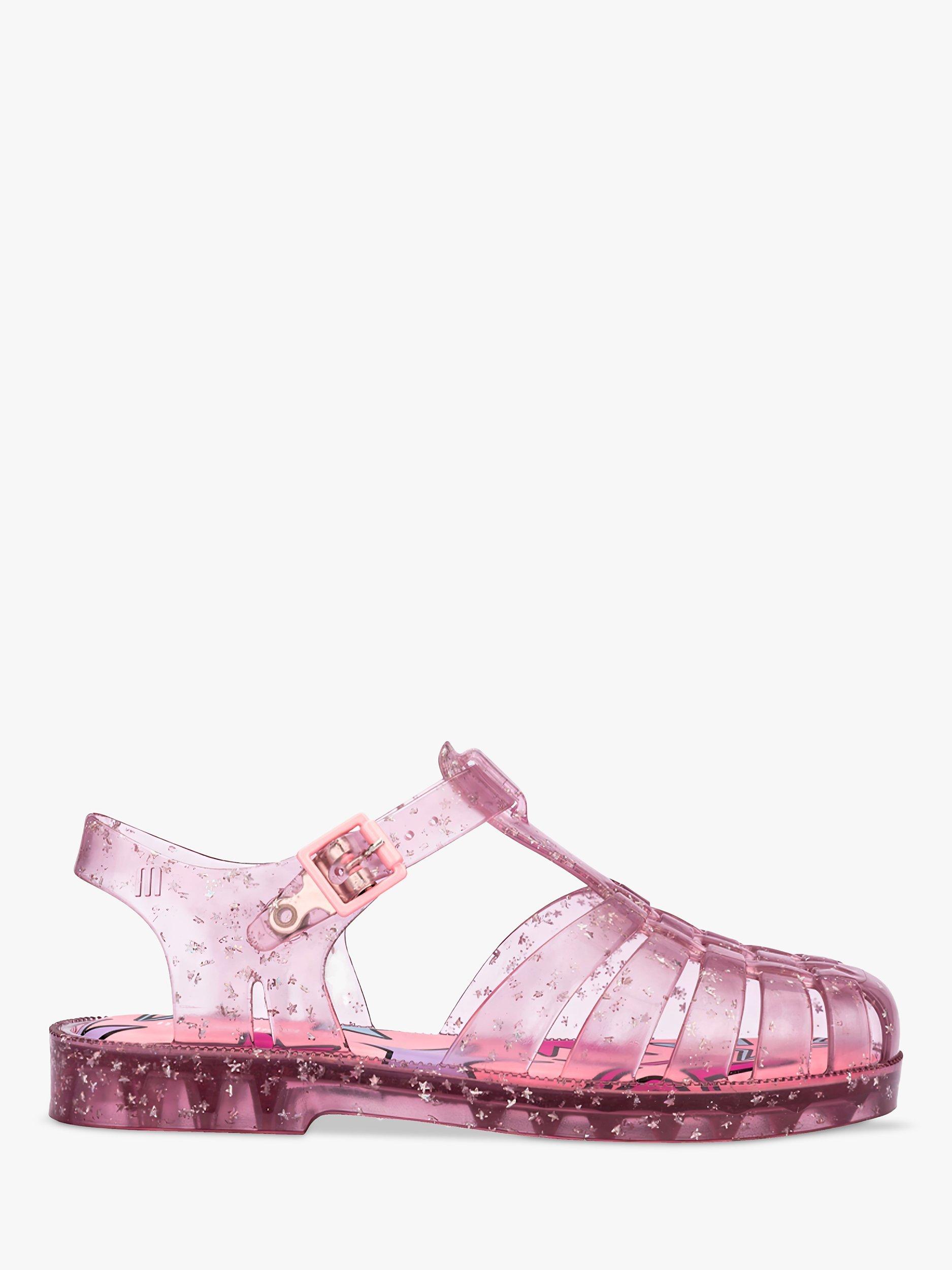 Product image 1 of 4, which shows Melissa Kids' Jelly Shoes, Pink, 10 Jnr