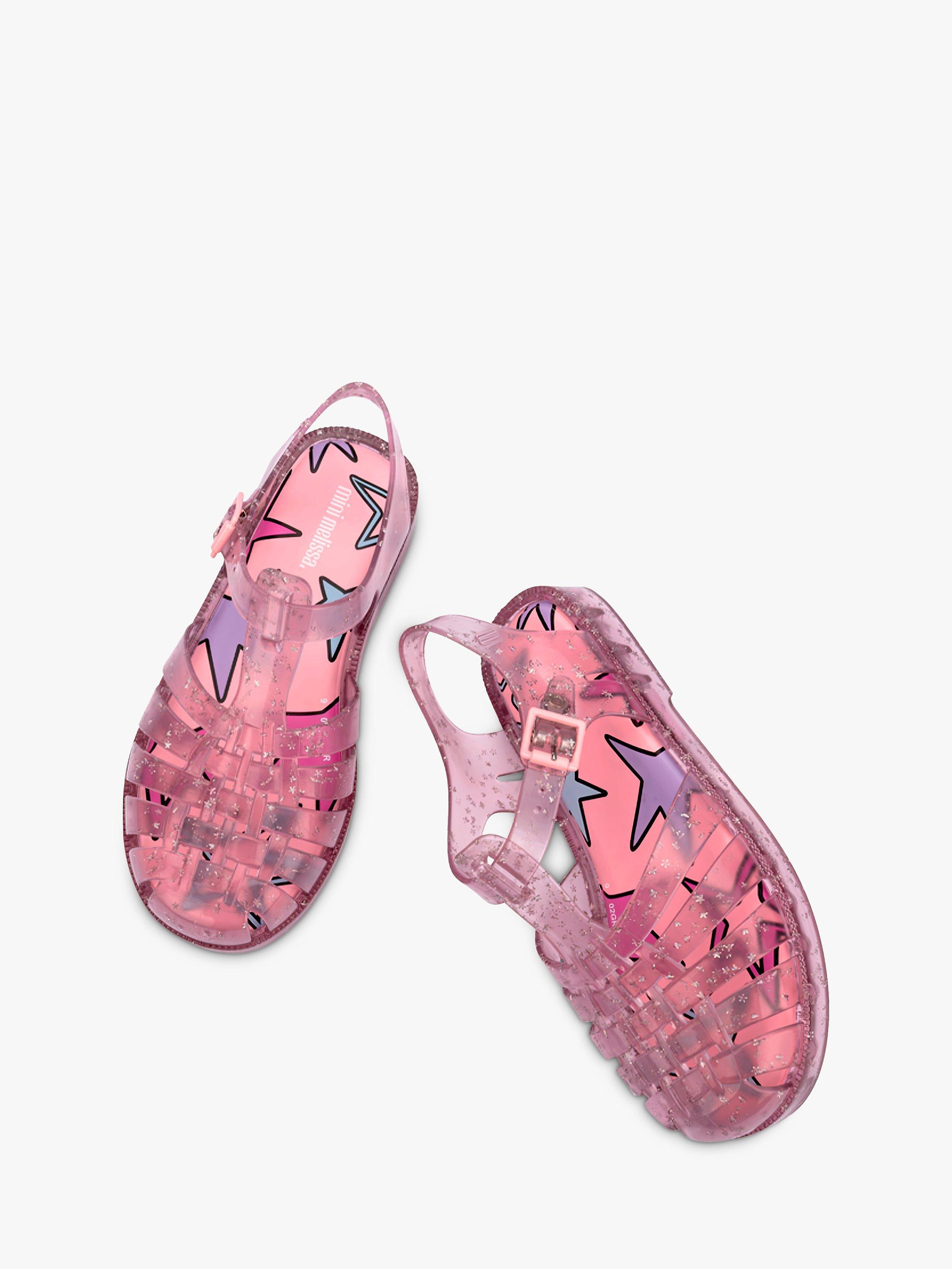 Product image 3 of 4, which shows Melissa Kids' Jelly Shoes, Pink, 10 Jnr