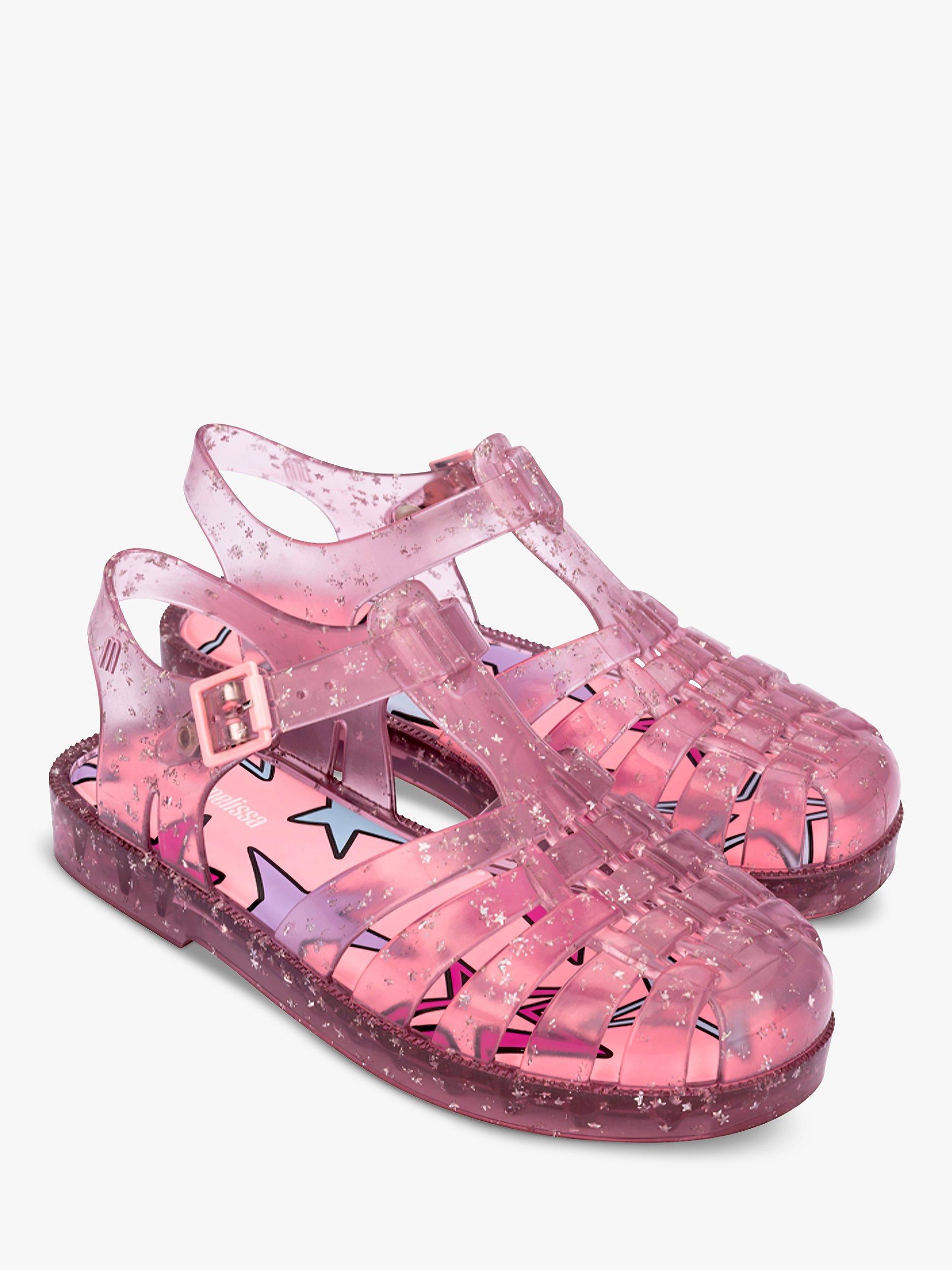 Product image 4 of 4, which shows Melissa Kids' Jelly Shoes, Pink, 10 Jnr