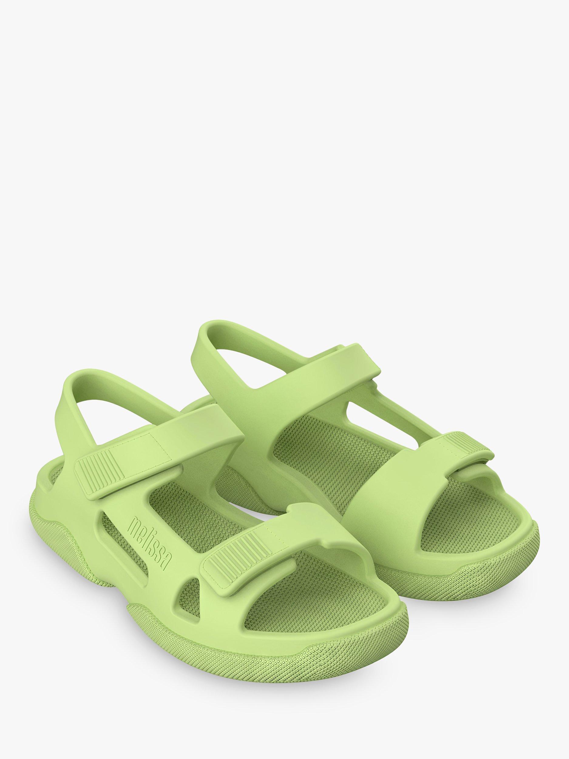 Product image 2 of 2, which shows Melissa Free Papete Sandals, Green, 3