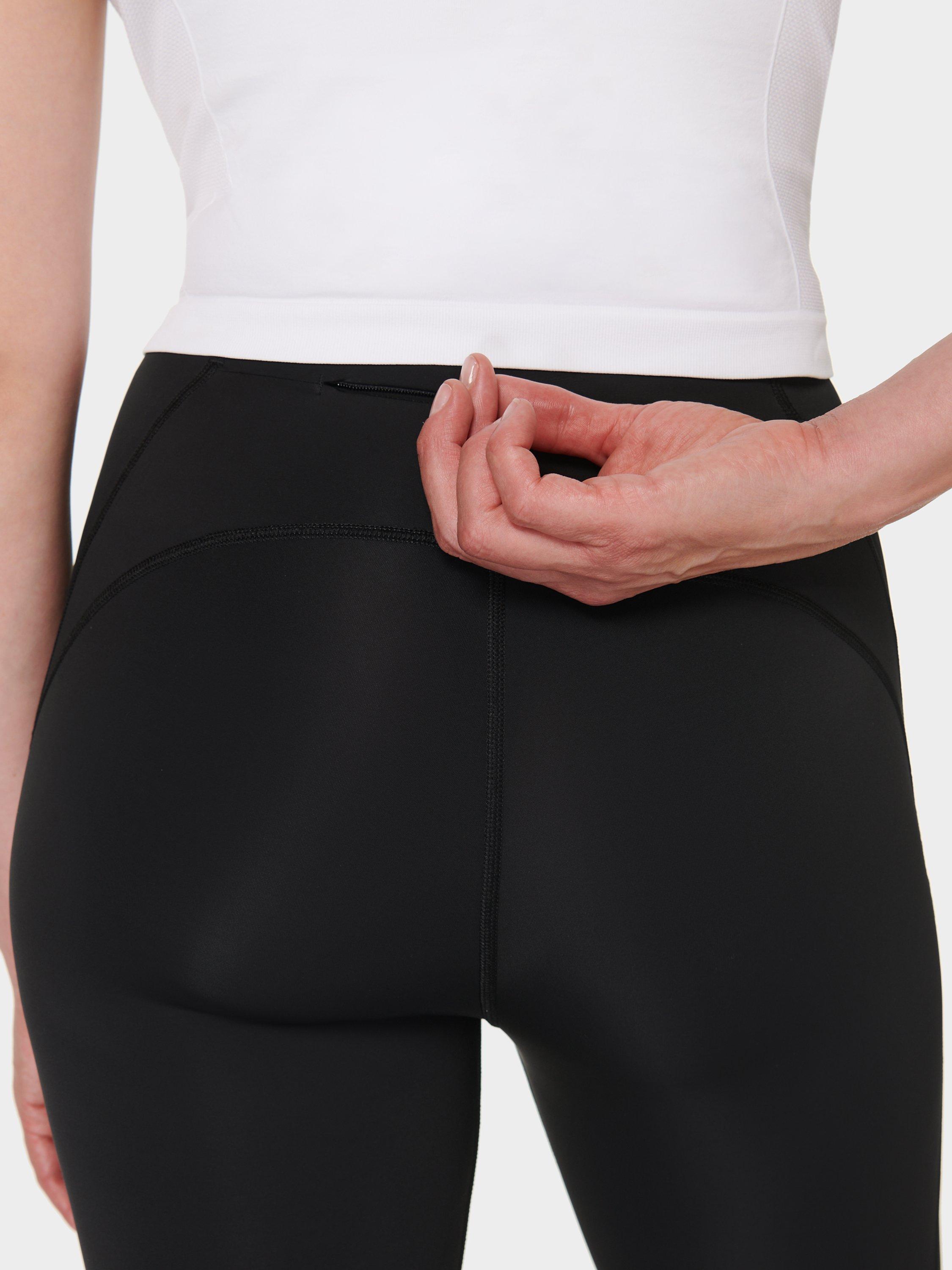Product image 5 of 6, which shows Sweaty Betty Rapid Run 7/8 Sports Leggings, Black, XXS