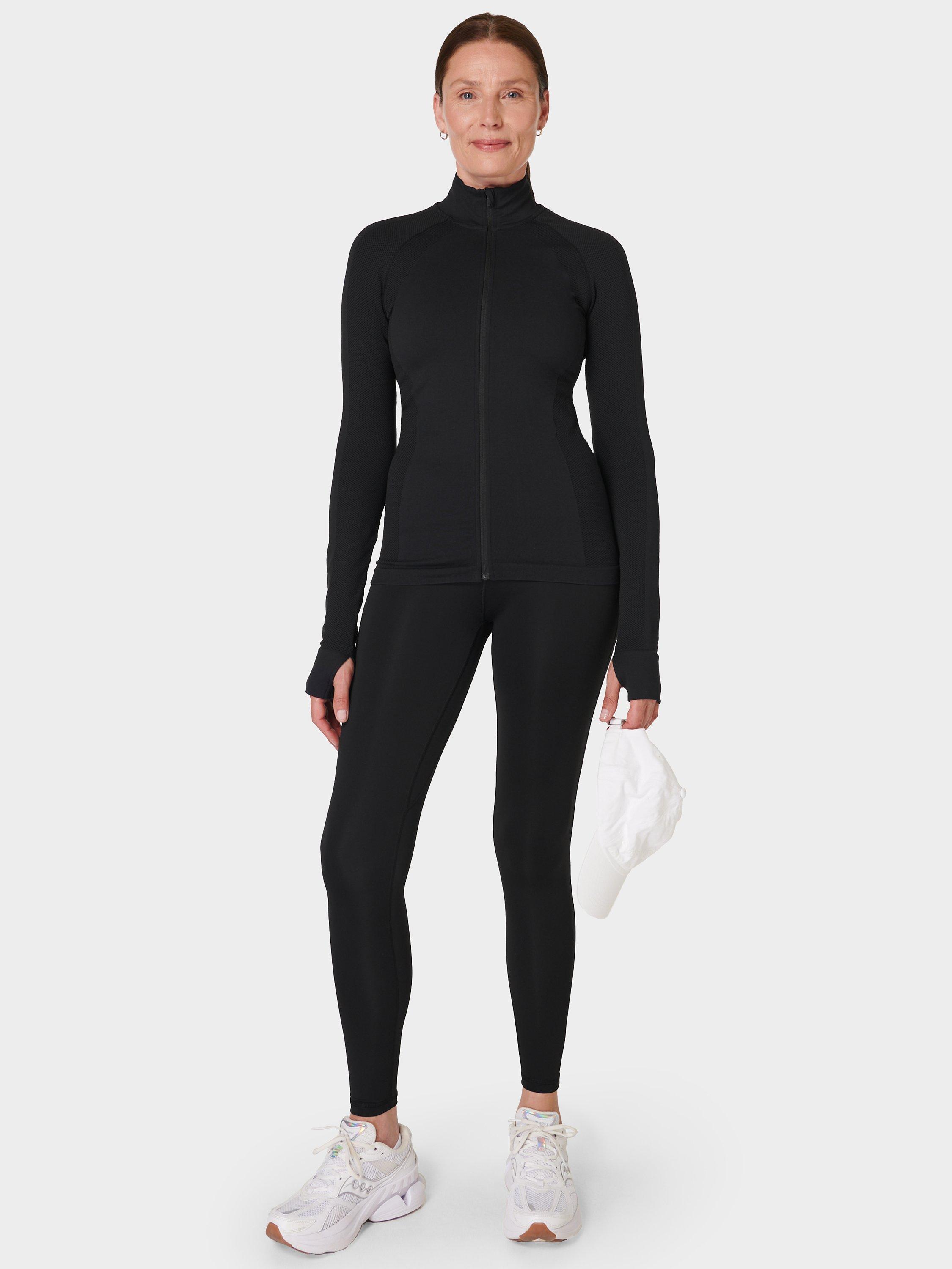 Product image 3 of 6, which shows Sweaty Betty Rapid Run Sports Leggings, Black, XXS