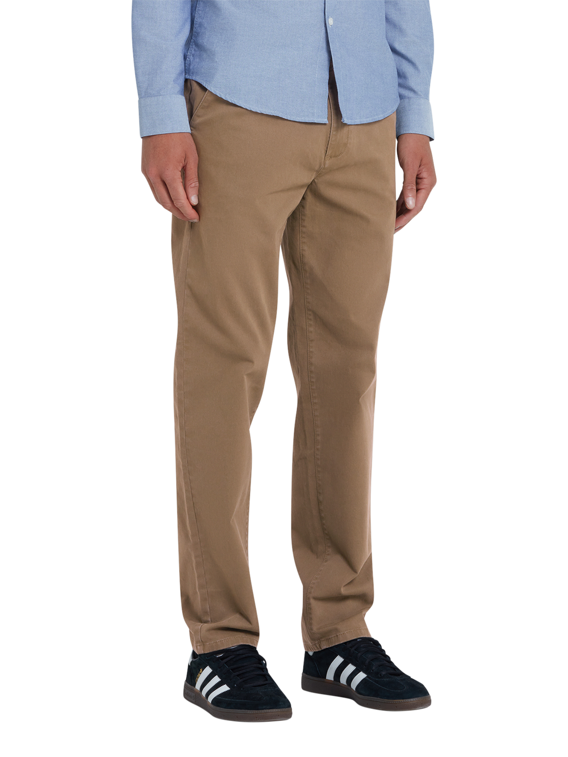 Product image 1 of 5, which shows Farah Norwood Beige Chino Trousers, Beige, W30/L32