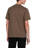 Farah Danny Regular Fit Organic Cotton T-Shirt, Mushroom Grey