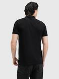 AllSaints Reform Polo Shirt, Black Black