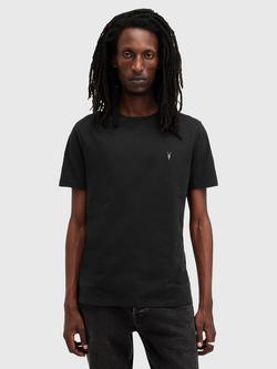 AllSaints Brace Short Sleeve Crew T-Shirt, Pack of 3, Black