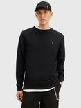 AllSaints Raven Organic Cotton Crew Sweatshirt