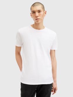 AllSaints Figure Crew T-Shirt, White, White White
