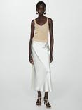 Mango Kling Metallic Vest Top