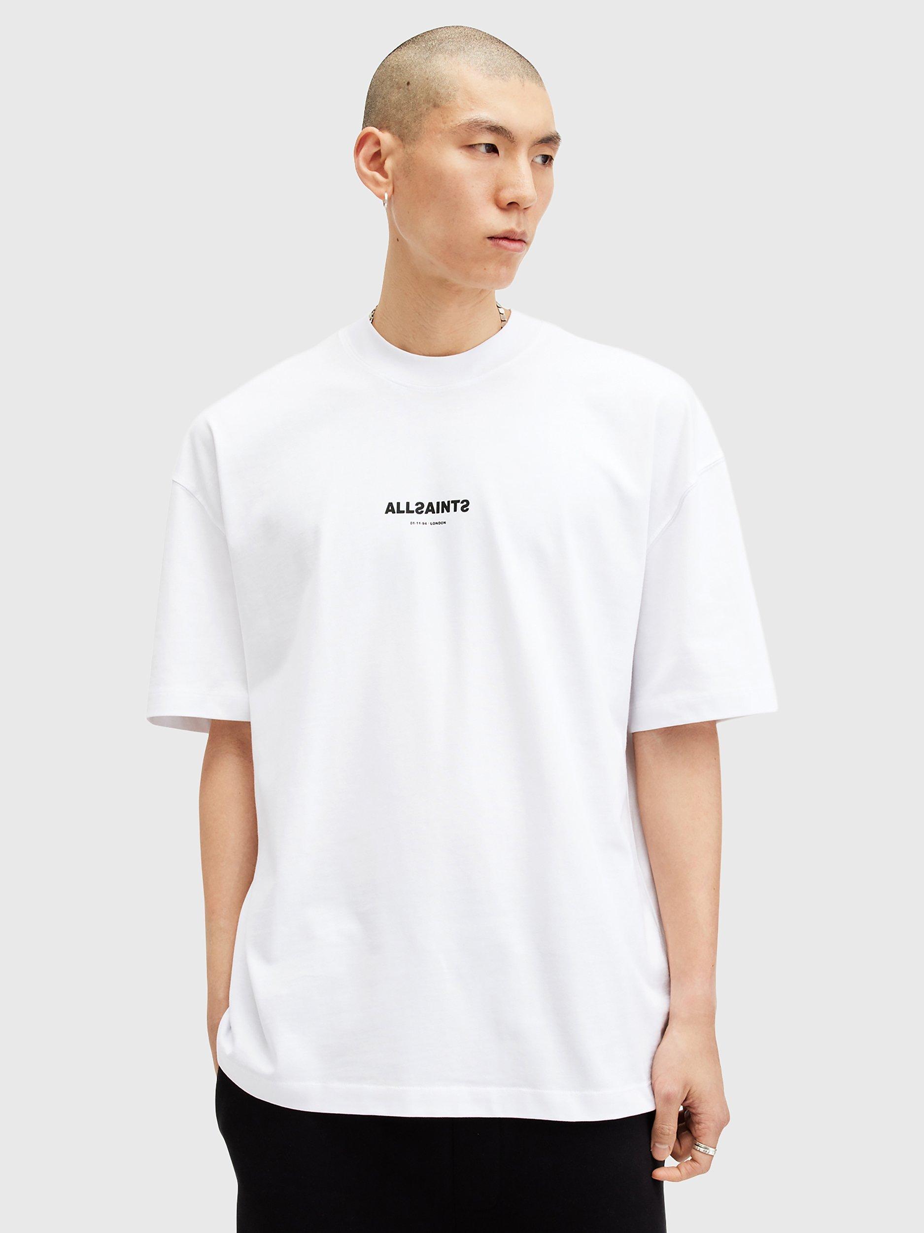 AllSaints Subverse Short Sleeve Crew T-Shirt, White