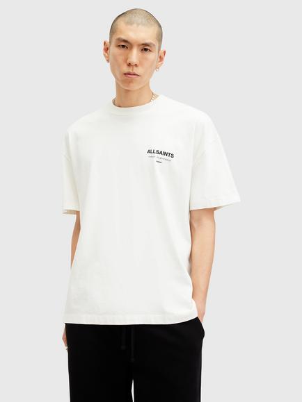 AllSaints Underground T-Shirt, Ashen White