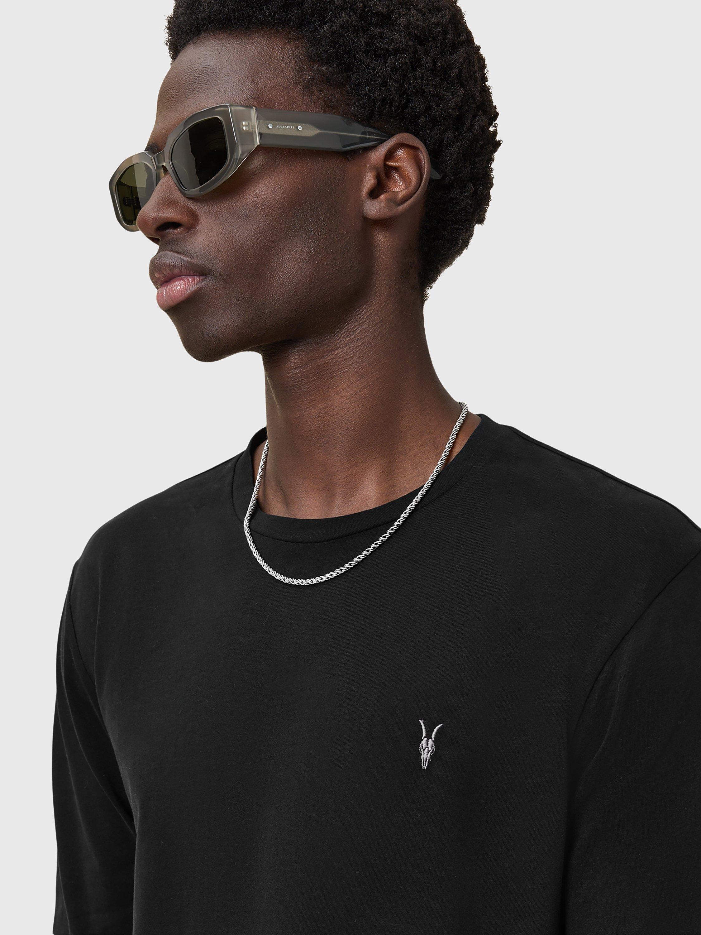 Product image 5 of 6, which shows AllSaints Brace Long Sleeve Jersey Sweatshirt, Black, L