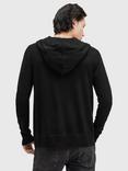 AllSaints Mode Merino Zip Hoodie, Black