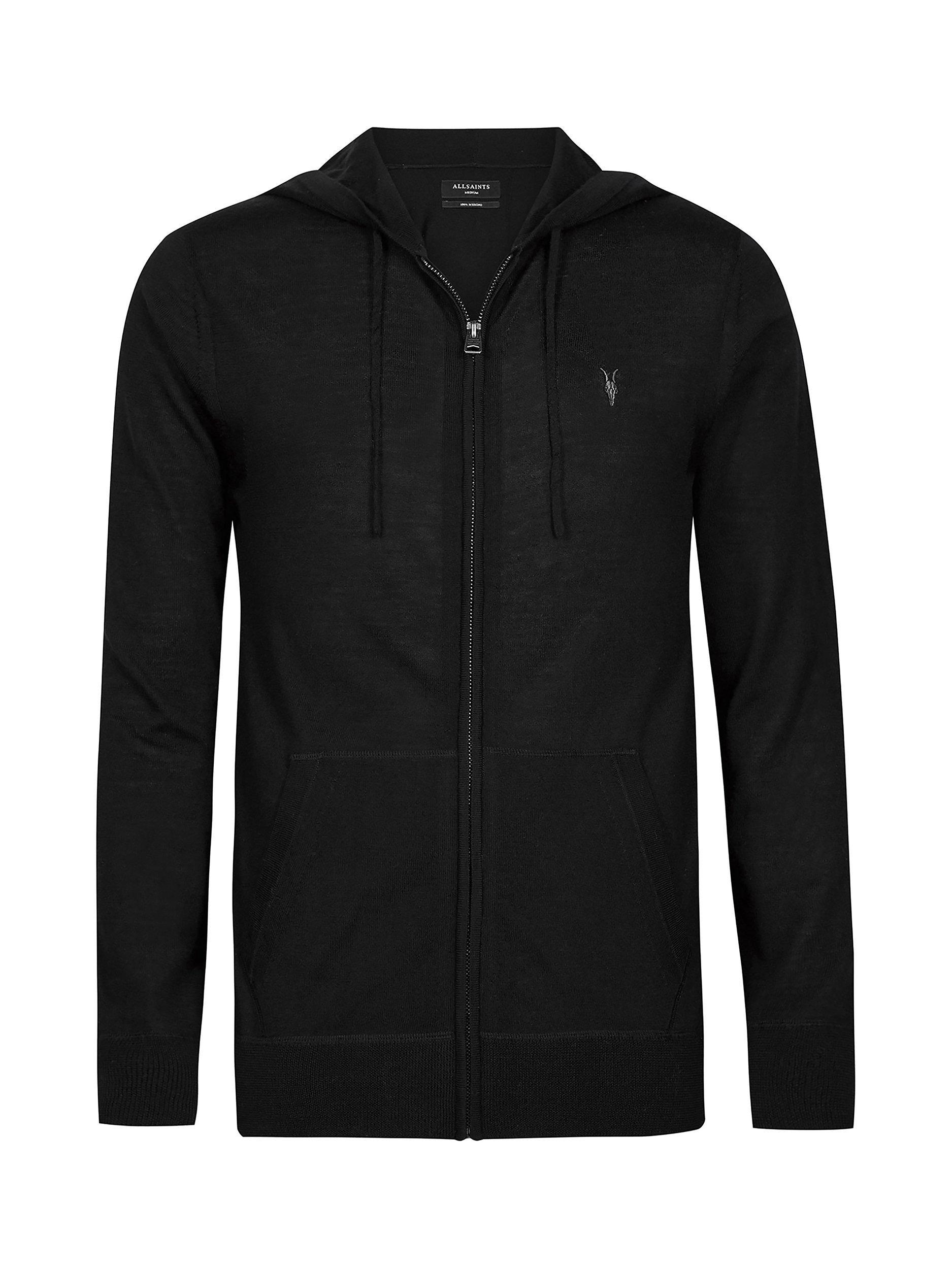 AllSaints Mode Merino Zip Hoodie