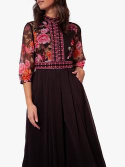 Raishma Harper Floral Jumpsuit - view 2, Black