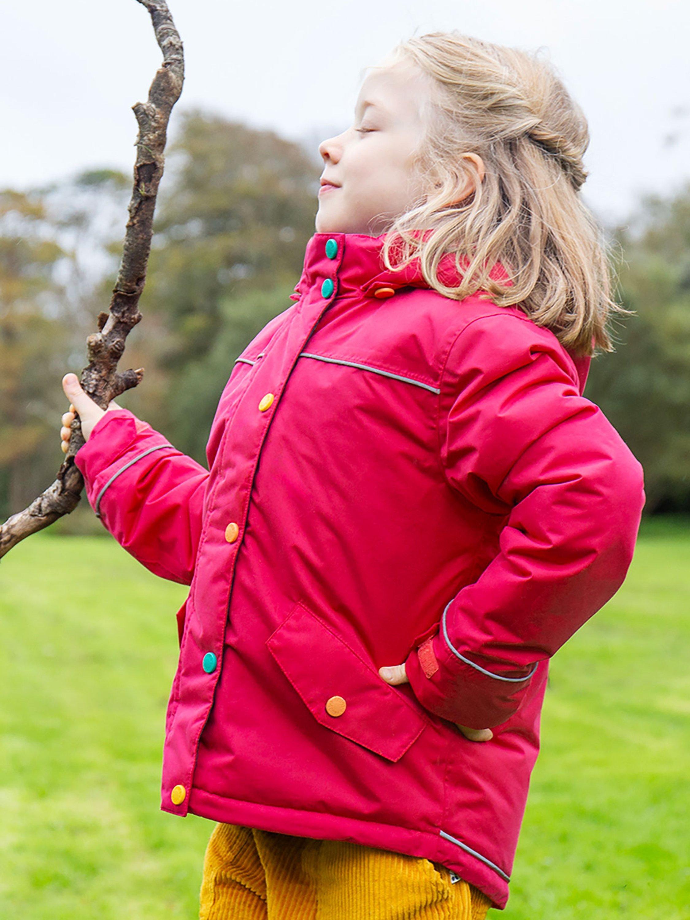 Frugi Kids' Rambler 3-in-1 Coat, Snapdragon/Multi, 1-2 years