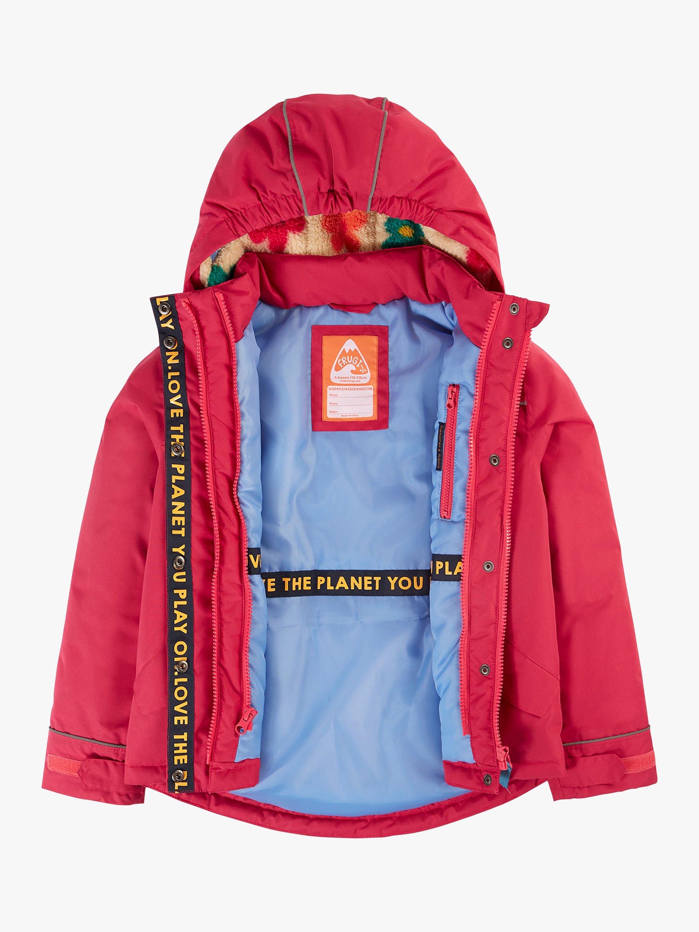 Frugi Kids' Rambler 3-in-1 Coat, Snapdragon/Multi, 1-2 years